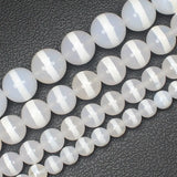 Smooth/Matte 6-12mm Dzi Agate Round Beads