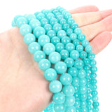 Natural Amazonite Stone Beads Round Spacer Beads for Jewelry Making DIY 6/8/10MM