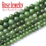 Natural Canada Jade Beads 6-8-10mm