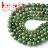 Natural Canada Jade Beads 6-8-10mm
