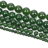 Green Chalcedony Jade Round Loose Spacer Bead 4/6/8/10/12MM