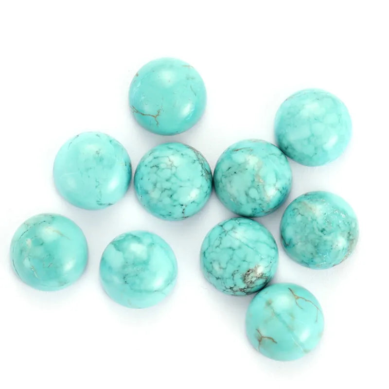 Natural Stone Turquoise Loose Beads for Jewelry Making