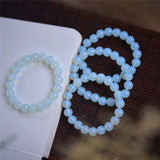 Natural Opal Stone Beads Round for DIY Bracelet