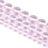 Pink Glass Natural Stone Beads Round Spacer Beads 4/6/8/10/12MM