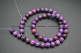 Purple Crazy Lace Agate Stone Round Beads 4mm-10mm