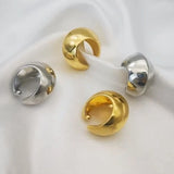 Women's Circle Earhook Cochlear Clip Earclip Retro Earrings