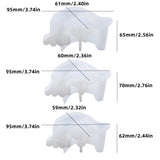 Snail Resin Molds Castle Mushroom Animal Pendant Silicone Mold Epoxy DIY Crafts