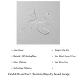 Sterling Silver Snake Chain Necklace for Women