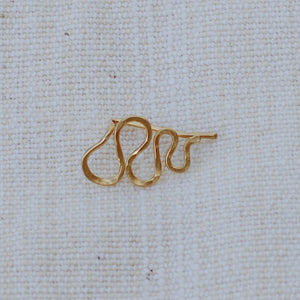 Snake Curve Ear Clip 14k Filled Earrings Jewelry Wedding Bridesmaid Gift