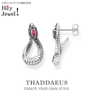 Snake Hoop Earrings, Europe Style Fine Jewerly For Women