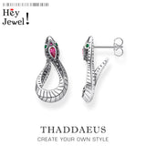 Snake Hoop Earrings, Europe Style Fine Jewerly For Women