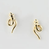 Snake Metal Earrings