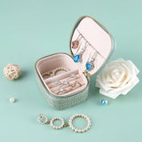 Snake Pattern Jewelry Box Travel Portable Organizer Storage
