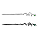 Snake Shape Metal Hairpin for Women Girls Tiara Chinese Hair Accessories