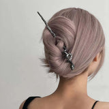 Snake Shape Metal Hairpin for Women Girls Tiara Chinese Hair Accessories
