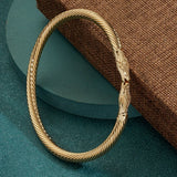 Snake Shape Women Anklets Open Charm Bracelet Algerian Wedding Jewelry