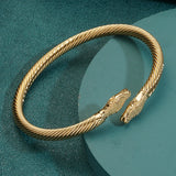 Snake Shape Women Anklets Open Charm Bracelet Algerian Wedding Jewelry