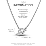 Snake Bone T-Clasp Necklace O Pendant Moments Necklace Dangle Charm Women Jewelr