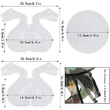 Snake-Shaped Flower Pot Holder Silicone Mold for Resin Epoxy DIY Crafts