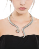 Snake Alloy Bar Neck Collar Choker Necklace for Women