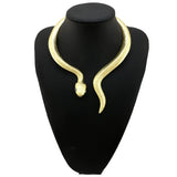 Snake Alloy Bar Neck Collar Choker Necklace for Women