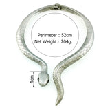 Snake Alloy Bar Neck Collar Choker Necklace for Women