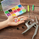Snap Fastener Plier Tool Kit - Install Iron and Aluminum Snap Fasteners
