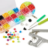 Snap Fastener Plier Tool Kit - Install Iron and Aluminum Snap Fasteners