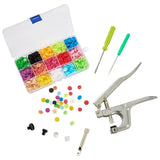 Snap Fastener Plier Tool Kit - Install Iron and Aluminum Snap Fasteners