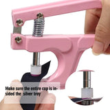 Snap Fasteners Button Pliers Tool, No-Sew Buttons for Clothes