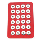 Snap Jewelry 12MM 18MM Display Stand For 24PCS Metal Buttons