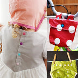 Colorful Plastic Snap Fasteners Kit with Installment Tool