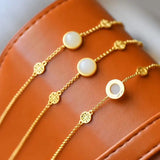 Hetian Chalcedony Bracelet - Cold Wind Charm Women's Jewelry