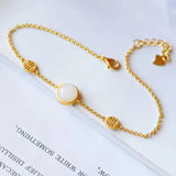 Hetian Chalcedony Bracelet - Cold Wind Charm Women's Jewelry