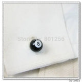 Snooker Black-8 Copper Cuff Links for Men