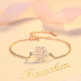 Snow Flower Bracelet Charms for Sophisticjsonicated Women