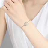 Snow Flower Bracelet Charms for Sophisticjsonicated Women