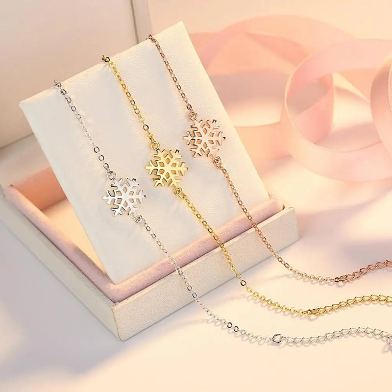 Snow Flower Bracelet Charms for Sophisticjsonicated Women