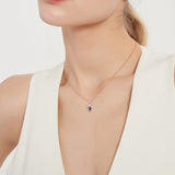 Snow Projection Necklace with Customizable Photos
