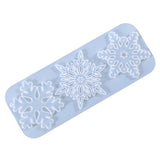 Snowflake Listing Pendant Silicone Mold for Resin Epoxy Craft DIY