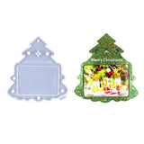 Snowflake Mirror Photo Frame Epoxy Glue Silicone Mold