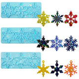 Snowflake Pendant Silicone Mold DIY Holographic Christmas Listing