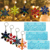 Snowflake Pendant Silicone Mold DIY Holographic Christmas Listing