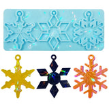 Snowflake Pendant Silicone Mold DIY Holographic Christmas Listing