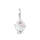 Snowflake Snow Globe Dangle Charm Christmas Beads DIY Jewelry Bracelet