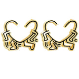 925 Sterling Silver Snowflake Spider Cluster Star Tiara Crown Earrings