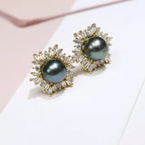 Freshwater Pearl Stud Earrings Women's Light Good Earrings