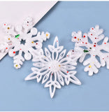 Snowflake Shape Silicone Mold for DIY Jewelry Making