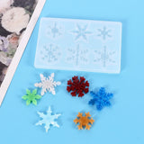 Snowflake Shape Silicone Mold for DIY Jewelry Making