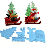 Christmas Silicone Mold Snowman Merry Christmas Xmas Ornament Resin Mould